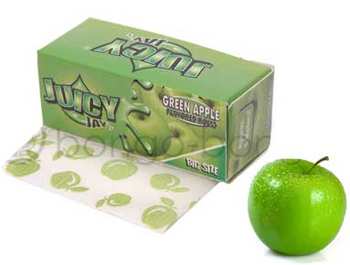 Рулон JJ's Green Apple - Бренд Juicy Jay's - Магазин бонгов бонгшоп.рф