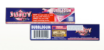 Ризлы JJ's Bubble gum king size - Бренд Juicy Jay's - Магазин бонгов бонгшоп.рф